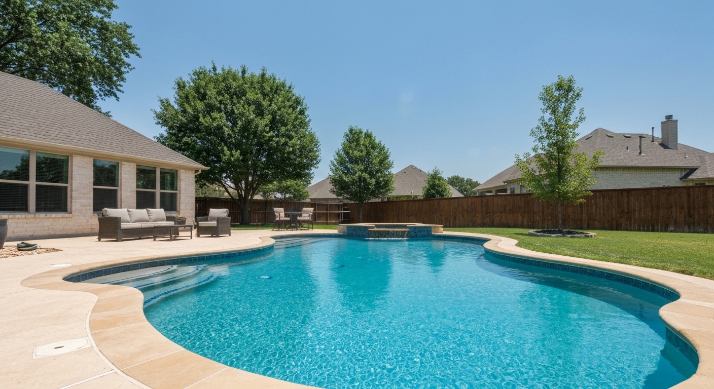 Pool resurfacing in Kyle, Texas